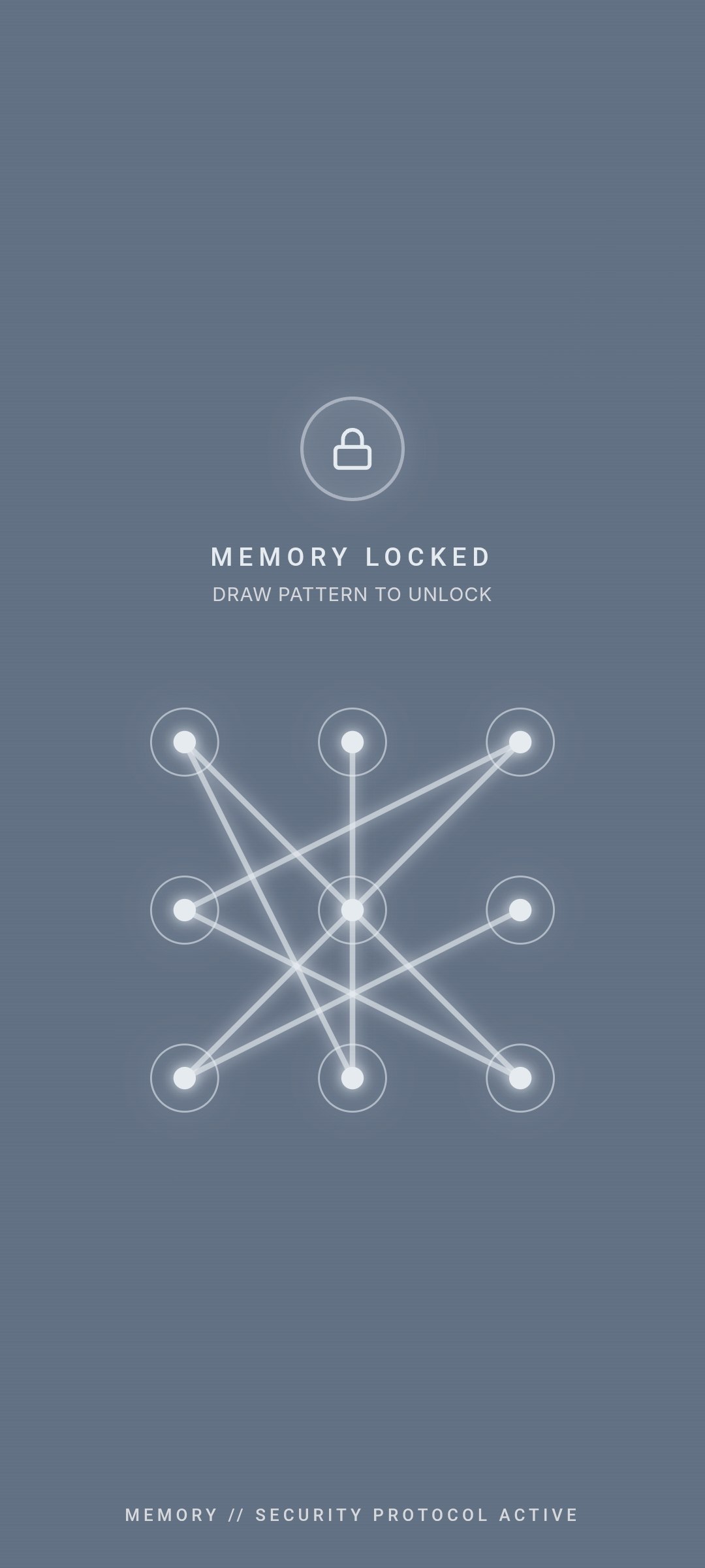 Pattern Lock Screen
